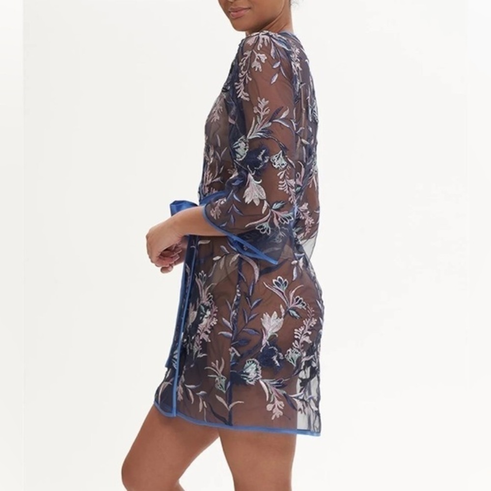 Anthropologie Rya Collection Shannon Cover Up in Ocean - Picture 3 of 4